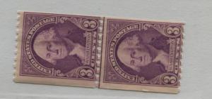USA 722 MNH LINE PAIR