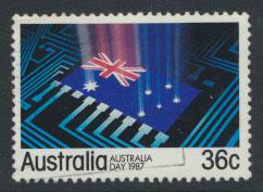 SG 1044  SC# 1009  Used  - Australia Day