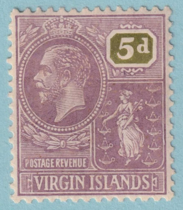 VIRGIN ISLANDS 62 MINT HINGED OG* NO FAULTS VERY FINE!