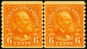 US Stamps # 723 MNH XF Line Pair