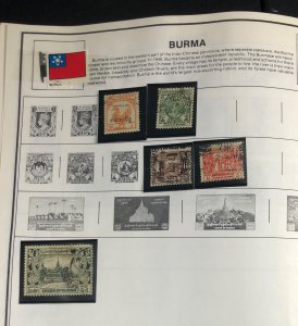 WW, BRITISH COLONIES, 100s of Stamps mounted in an album & in others