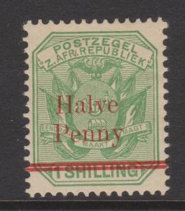 Transvaal 1895 Sc#162 MH