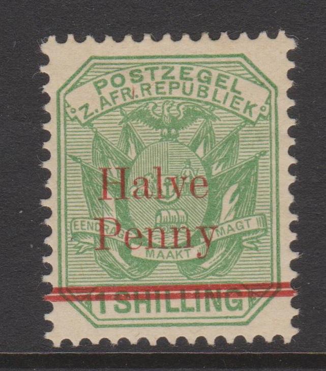 Transvaal 1895 Sc#162 MH