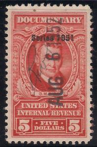 R577 Used VF dated HS & MS canc Documentary