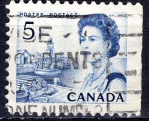 Canada; 1967: Sc. # 458:  Used Perf. 12 Single Stamp +