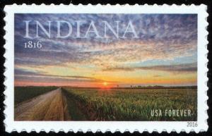 SC#5091 (47¢) Indiana Statehood (2016) SA