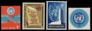 United Nations 146 - 149 MNH