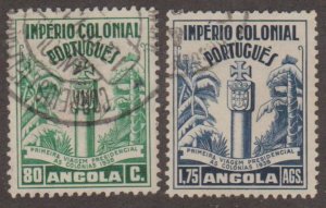 Angola Scott #292-293 Stamp - Used Set