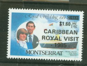 Montserrat #578 Mint (NH) Single