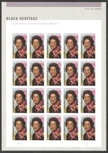 U.S.#5830 Constance Baker Motley 68c Sheet of 20, MNH. P# P1111