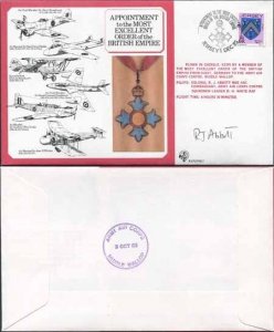 DM7a Most Excellent Order of the British Empire Signed by R.J. Abbott (F)