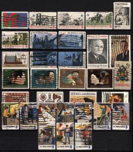 Commemoratives of 1973 (32 Stamps) Used