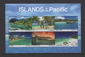 Cook Islands #1630 (2019 Islands of the Pacific sheet of 6)  VFMNH CV $8.00