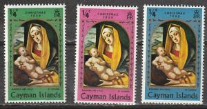 #251-53 Cayman Islands Mint OGNH