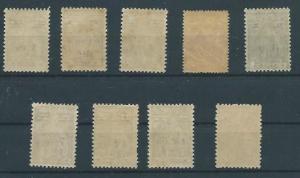 China Macao/Macau  1931-33 Ceres Overprinted set Scott MH