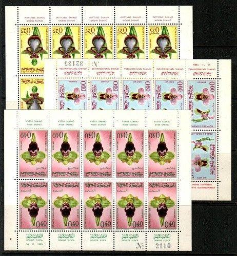 Morocco Scott 129-31 Mint NH mini-sheets (Catalog Value $35.50)
