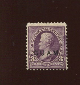 Guam 3S Specimen Overprint Mint Stamp (Bx 3645)