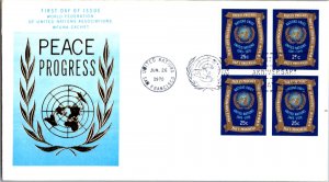 United Nations, New York, California, Worldwide First Day Cover