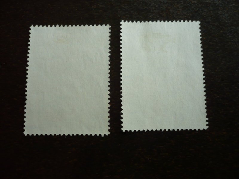 Stamps - Malaysia - Scott# 663-664 - Mint Hinged & Used Set of 2 Stamps