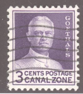 Canal Zone, Scott #117, Used