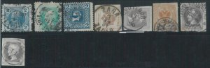 78685 - AUSTRIA - USED STAMPS: Small lot of EARLY stamps with NICE POSTMARKS