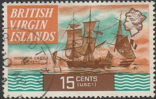 British Virgin Islands, #216 Used From 1970