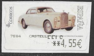 Spain ATM stamp. Nice.