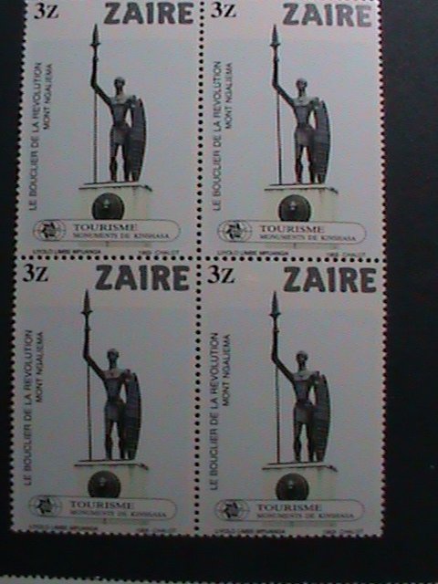 ​ZAIRE-1983 SC# 1115-20-WORLD FAMOUS  KINSHASA MONUMENTS -MNH BLOCK VERY FINE