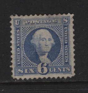 115 VF+ unused ( mint regummed ) with nice color cv $ 1050 ! see pic !