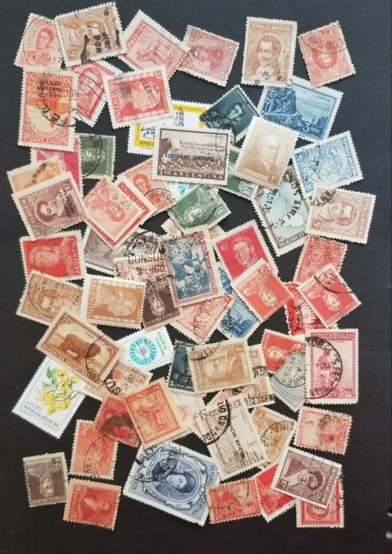ARGENTINA Used Stamp Lot Collection T4049