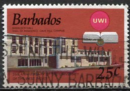 Barbados; 1973: Sc. # 389; O/Used Single Stamp
