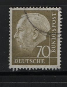 Germany 716 Used, 1954-60  President Theodor Heuss