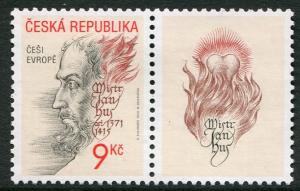 CZECH REPUBLIC 2002 - 9Kc MNH + TAB