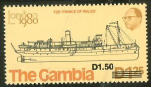 Gambia #497A Mint (NH) Single