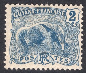 FRENCH GUIANA SCOTT 52