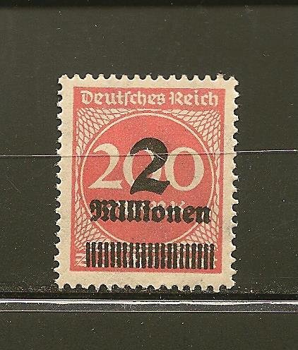 Germany 269 Surcharged MNH