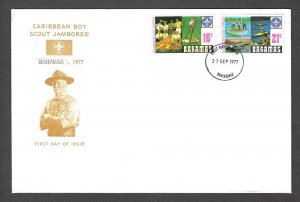 1977 Bahamas Boy Scouts 6th Caribbean Jamboree FDC