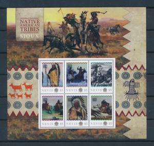 [80928] Nevis 2011 Native Americans Indians Sioux Sheet MNH