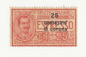 Dalmatia Sc #E1  LH VF