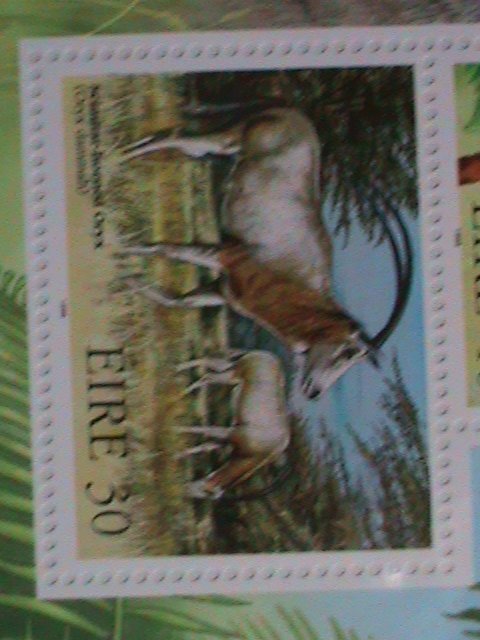 IRELAND  STAMP 1998 SC#1198b  ENDANGERED ANIMALS STAMP FULL SHEET MNH .VERY RARE