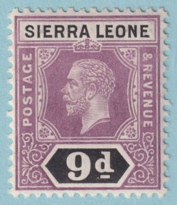 SIERRA LEONE 113  MINT HINGE REMNANT OG * NO FAULTS VERY FINE! - NYS