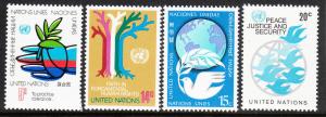 304-07 United Nations 1979 Definitives MNH