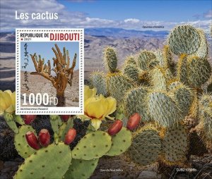 2021/11- DJIBOUTI - CACTUS                    1V    MNH **