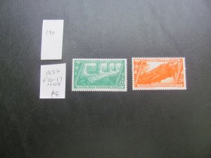 ITALY 1921 MNH SC E16-17 SET  XF  (190)