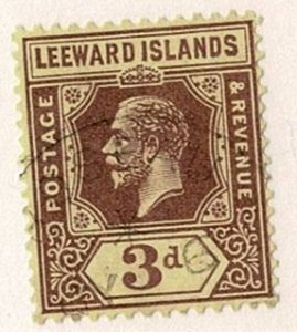 Leeward Islands #72 U 3d king