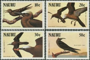 Nauru 1985 SG328-331 Birds set MNH