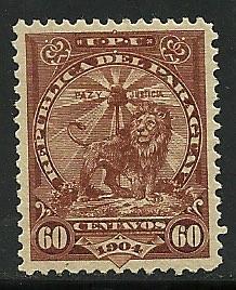 Paraguay #110, Mint Hinge Remain