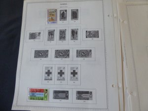 Gambia 1869-1985 Stamp Collection on Scott Specialty Stamp Album Pages