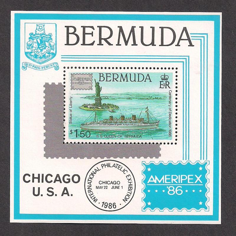 BERMUDA SC# 508 F-VF MNH 1986