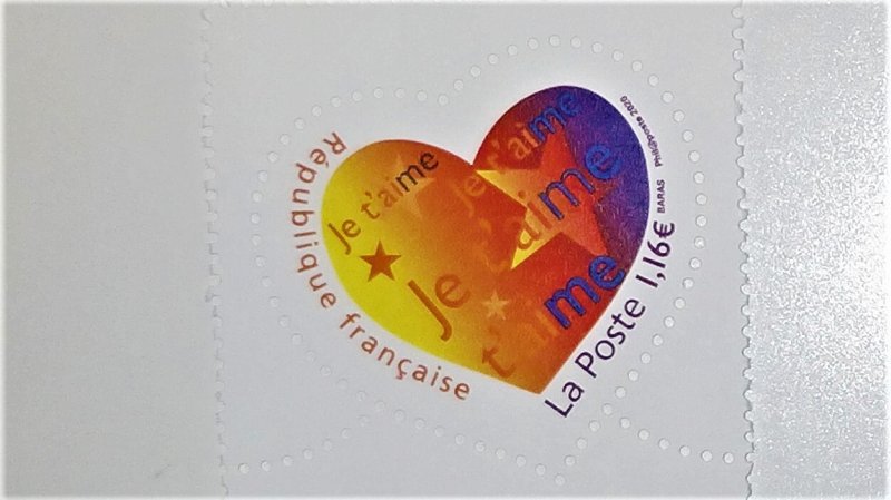 France 1999 Je t aime ( special issue 2020 in  €) MNH